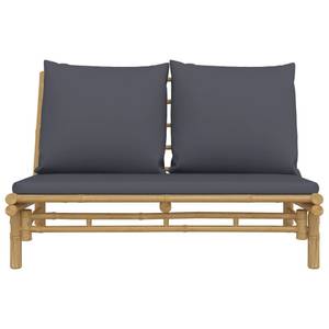 Banc de jardin 3028693-1 Gris - Bambou - 115 x 73 x 85 cm