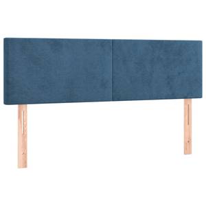 Boxspringbett 3017268-2 Dunkelblau - 144 x 193 cm