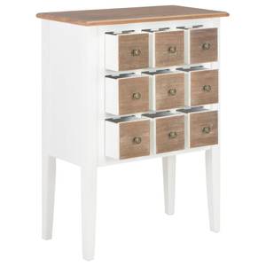 Buffet 280075 Blanc - Bois massif - 54 x 80 x 54 cm