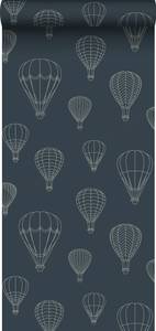 Tapete Luftballons 7449 Blau