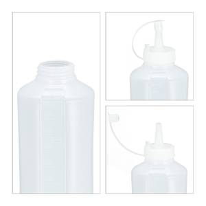 Quetschflasche 1000 ml 4er Set Anzahl Teile im Set: 4