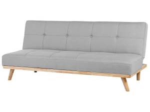 3-Sitzer Sofa FROYA Grau - Hellgrau - Eiche Hell