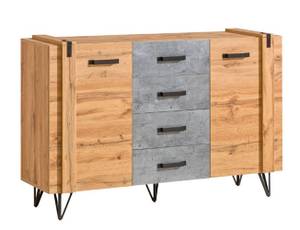 Kommode MILENIUM Braun - Holzwerkstoff - 135 x 97 x 41 cm