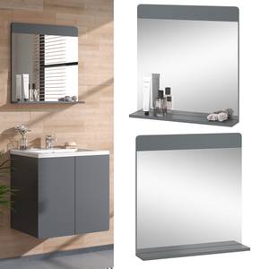 Miroir de salle de bain Izan 41584 Gris - Largeur : 60 cm