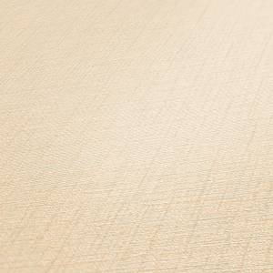 Uni-Tapete Strukturiert Matt Cremeweiß Weiß - Kunststoff - Textil - 53 x 1005 x 1 cm