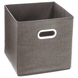 Textil Aufbewahrungsbox, Kleiderbox Braun - Textil - 31 x 31 x 31 cm