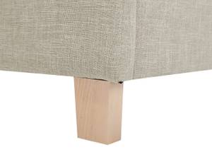 Doppelbett SENNEZ Beige - Eiche Hell - Breite: 175 cm