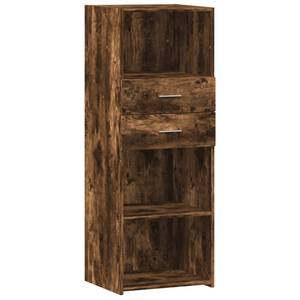 Highboard DE4997 Braun - Holzwerkstoff - 43 x 124 x 45 cm