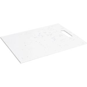 Schneidebrett aus Kunststoff, 32 x 22 cm Weiß - Kunststoff - 22 x 1 x 32 cm
