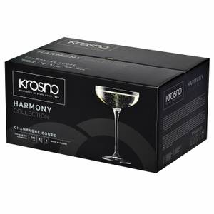 Krosno Harmony Verres à champagne Verre - 12 x 17 x 12 cm