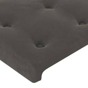 Boxspringbett 3017268-20 Dunkelgrau - 144 x 203 cm