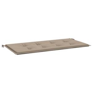 Coussin de banc de jardin Taupe