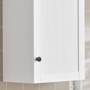 Meuble haut de salle de bain BZR19-W Blanc - Bois manufacturé - 40 x 52 x 23 cm