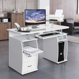 Bureau Informatique HW49511 Blanc