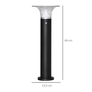 Solarlampen B30-008 Braun - Metall - 24 x 60 x 24 cm