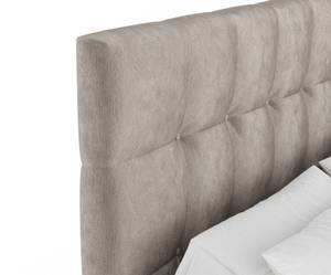 Boxspringbett Chanton Taupe - Breite: 200 cm