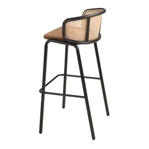 Tabouret 4128 Marron - Textile - 51 x 95 x 50 cm