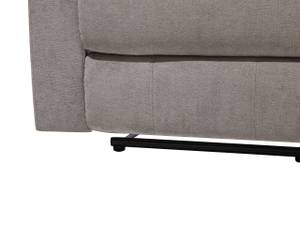 3-Sitzer Sofa BERGEN Beige - Schwarz - Taupe