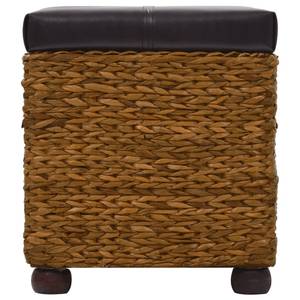 Banc de rangement 295902 (lot de 2) Noir - Marron