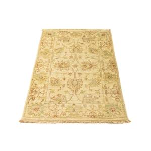 Ziegler Teppich - 90 x 60 cm - beige Beige - Kunststoff - 60 x 1 x 90 cm