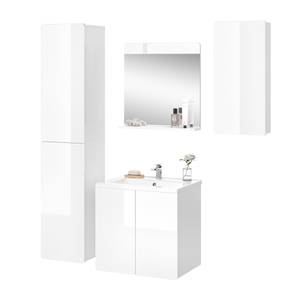 Salle de bains Izan blanc (4 éléments) Hauteur : 184 cm