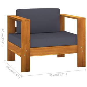 Garten-Lounge-Set (7-teilig) 3006534-3 Dunkelgrau