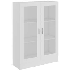 Vitrinenschrank 3005130-1 Weiß - Höhe: 115 cm