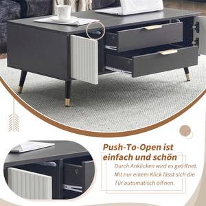 TV-Schrank Einfacher,eleganter Stil Ⅱ Schwarz - Holzwerkstoff - Holz teilmassiv - 40 x 45 x 175 cm