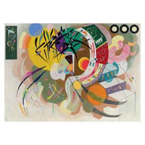 Puzzle W Kandinsky Dominante Kurve Papier - 26 x 6 x 36 cm