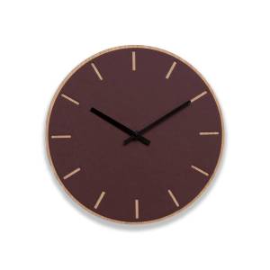 Horloge murale 32237 Noir - Rouge