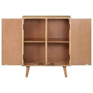 Sideboard 322668 Braun - Holzwerkstoff - Massivholz - Holzart/Dekor - 60 x 75 x 35 cm