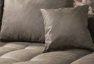 Wohnlandschaft KENT Braun - Grau - Textil - 220 x 85 x 190 cm