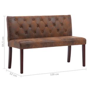 Banc 3002624 Marron - Largeur : 120 cm