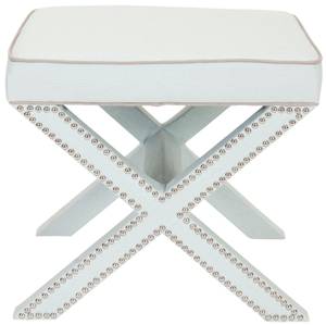 Polsterhocker Palmer Hellblau