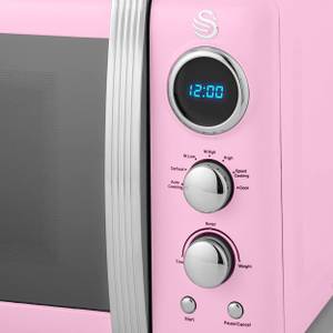 Micro-ondes Digital Retro SM22030LPNEU Rosé