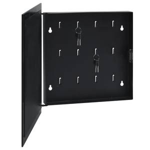 Boîte à clés Noir - 35 x 35 cm