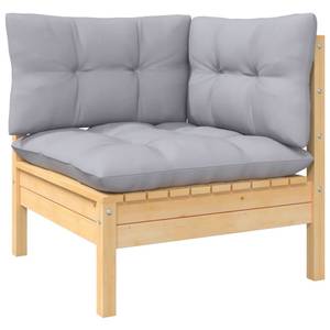 Gartensofa (2er Set) 3012138-15 Braun - Grau