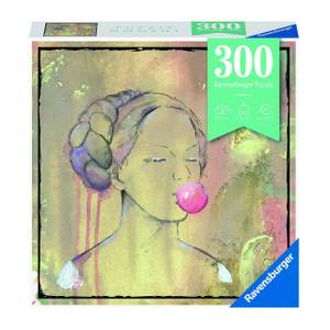 Puzzle Dame mit Gummiballon 300 XXL Papier - 24 x 4 x 34 cm