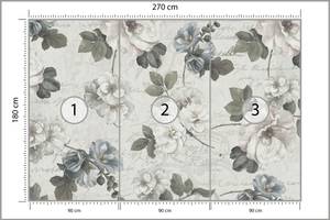 Papier Peint Fleurs Feuilles Vintage 270 x 180 x 180 cm