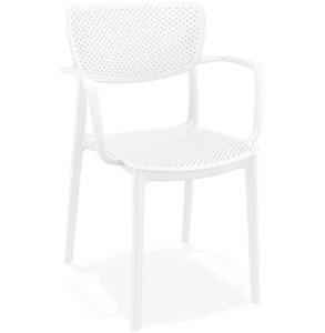 Fauteuil TORINA Blanc