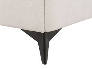 Lit double MELLE Beige - Crème - Largeur : 196 cm