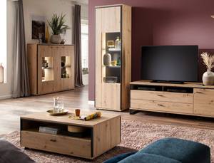 Wohnzimmer Mendoza 31 (5-teilig) Braun - Holzwerkstoff - Holzart/Dekor - 399 x 210 x 50 cm