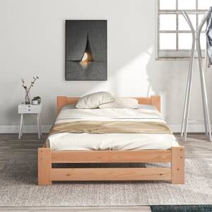 Futonbett RUI AGC2 Braun - Massivholz - Holzart/Dekor - 79 x 49 x 205 cm