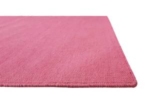 Handweb-Teppich Nizza Pink - Naturfaser - Textil - 200 x 1 x 290 cm