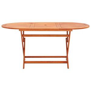 Table de jardin Marron - Bois massif - Bois/Imitation - 160 x 74 x 160 cm