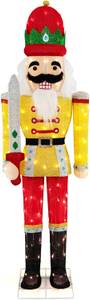 Weihnachten Nussknacker Figuren Metall - 50 x 166 x 31 cm