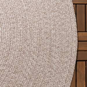 In- & Outdoor Jute Teppich R Bali Beige - 200 x 200 cm