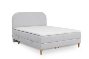 Boxspringbett Alto Hellgrau - Breite: 120 cm