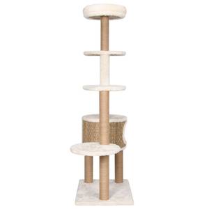 Arbre à chat 170978 Beige - Bois manufacturé - 40 x 148 x 60 cm