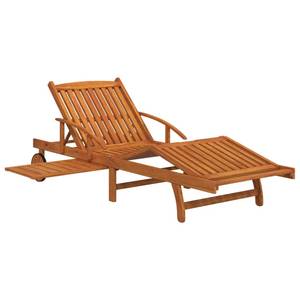 Sonnenliege (2er Set) 3104967 Braun - Massivholz - Holzart/Dekor - 68 x 85 x 200 cm